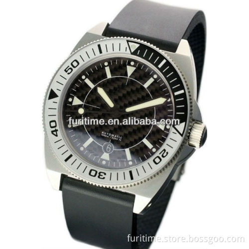 diving watch carbon fiber dial automatic diving watch japan movement watch high quality watches
Quality Choice